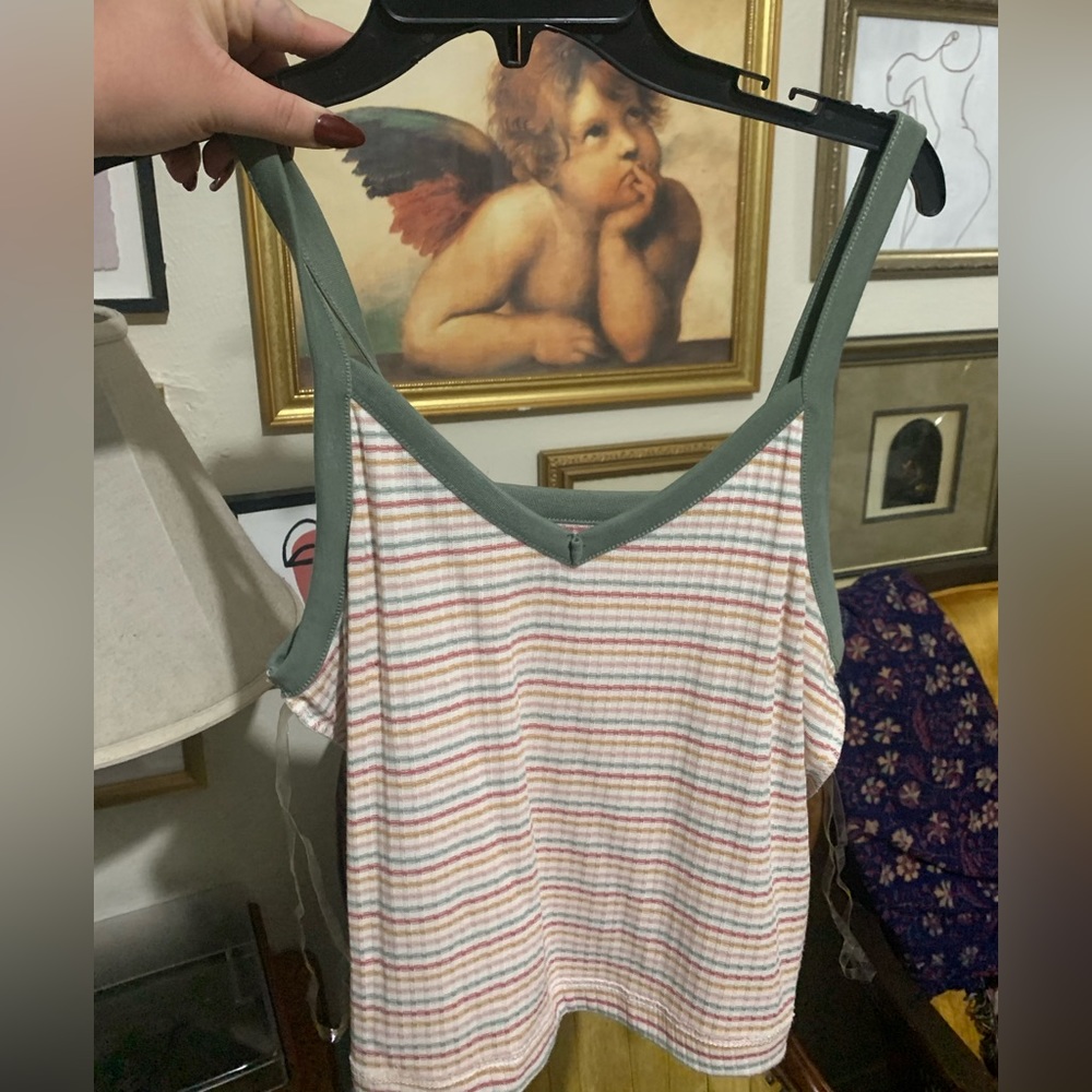 Rainbow tank top